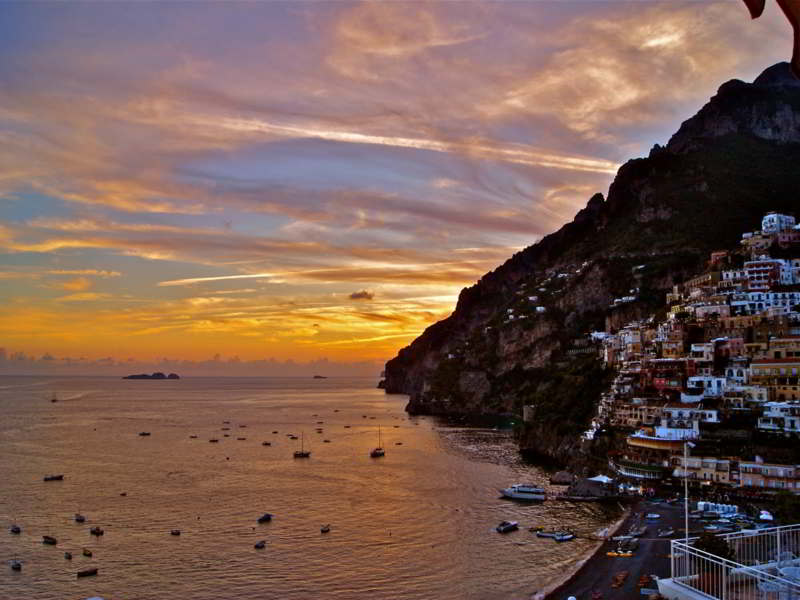 sunset boat cruise positano